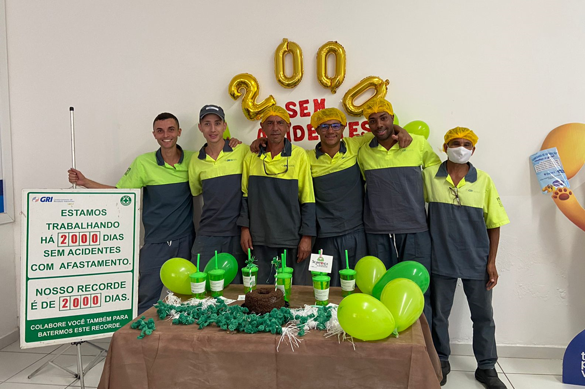 UVS GRI Pepsico Itaquera | Comemora 2.000 dias sem acidentes 
