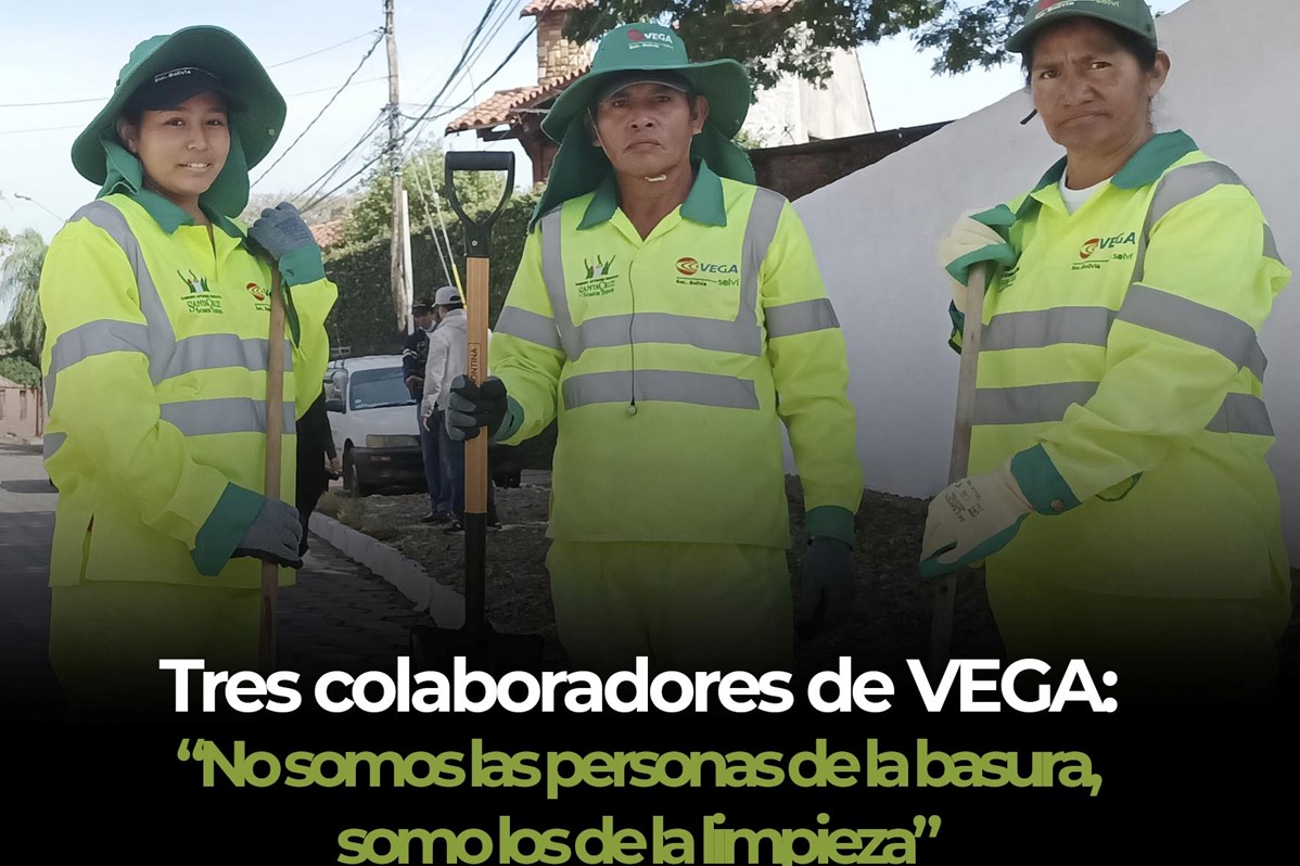UVS VEGA | Tres colaboradores de VEGA: “No somos las personas de la basura, somo los de la limpieza”