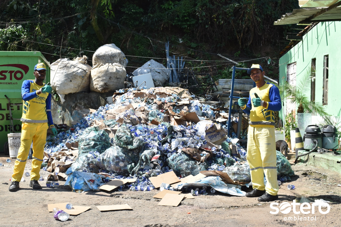 UVS Sotero Ambiental | Mais de 1,200Kg de resíduos recicláveis são coletados na Maratona de Salvador