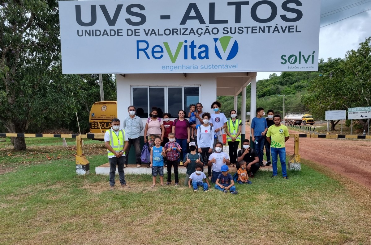 UVS Altos PI | Visita dos alunos do projeto socioeducativo da FLONA Palmares